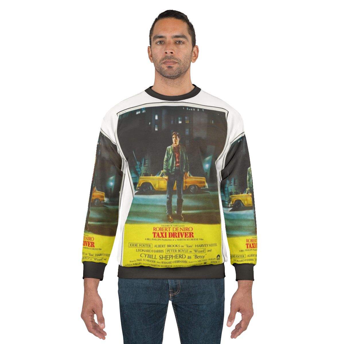 Taxi Driver Movie Poster Sweatshirt