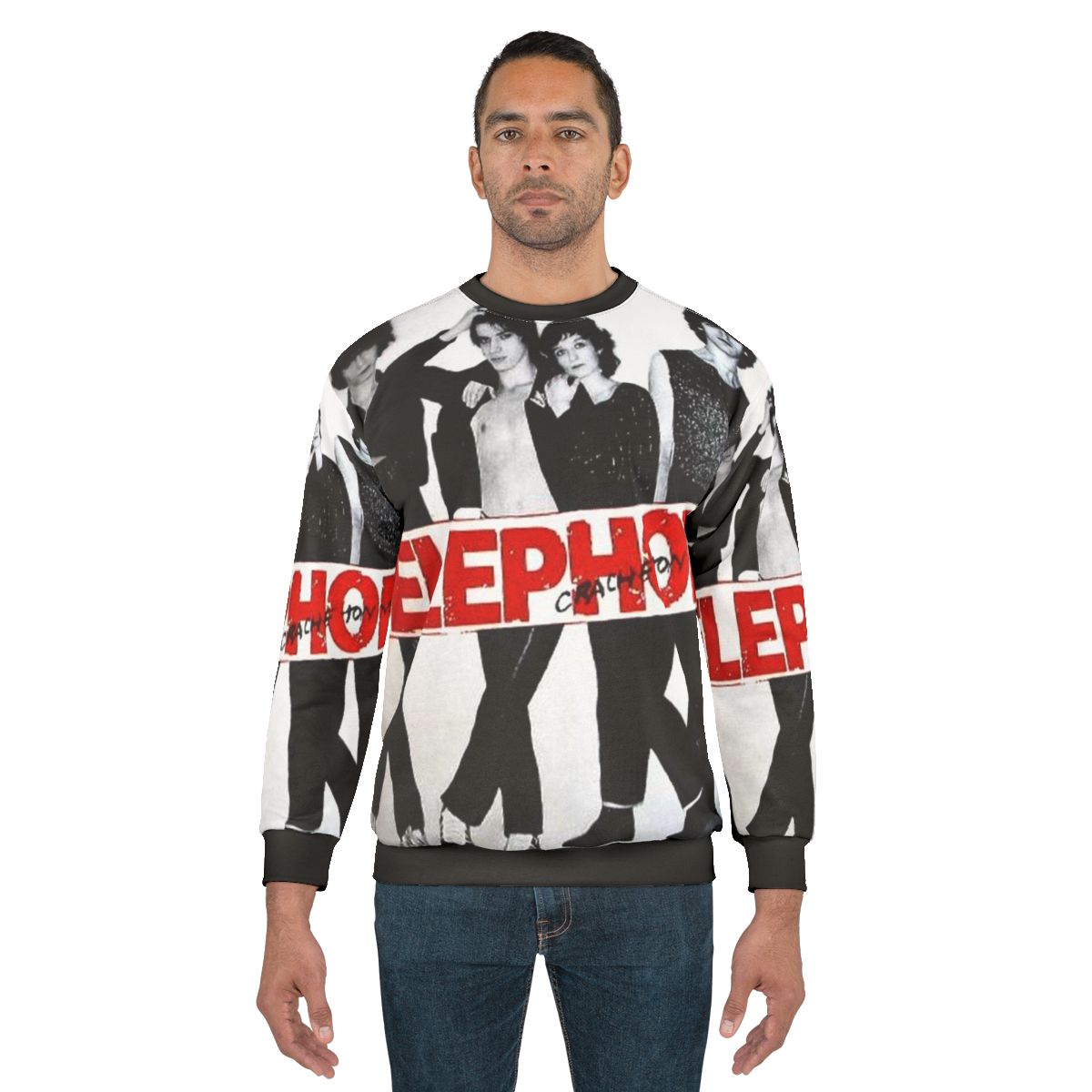 Telephone France rock band graphic sweatshirt
