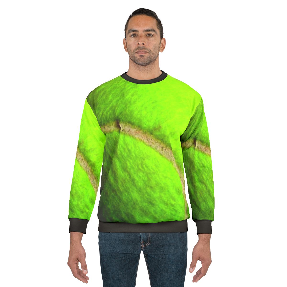 Tennis Ball Yellow Sweatshirt