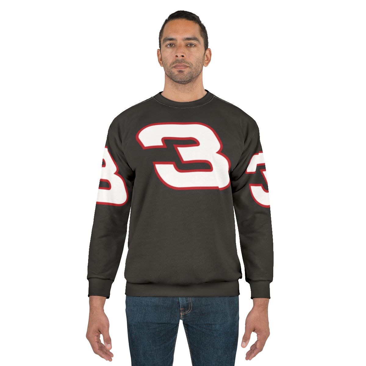 Vintage Racing Sweatshirt with the Number 3