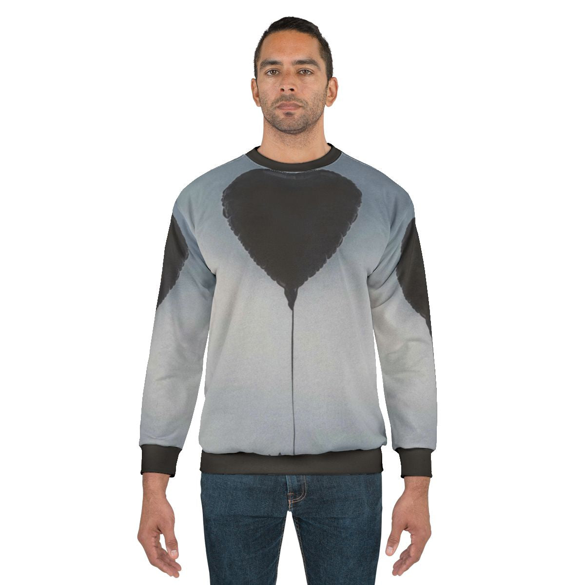 The Amity Affliction Metal Sweatshirt with Misery Wall Flag Design