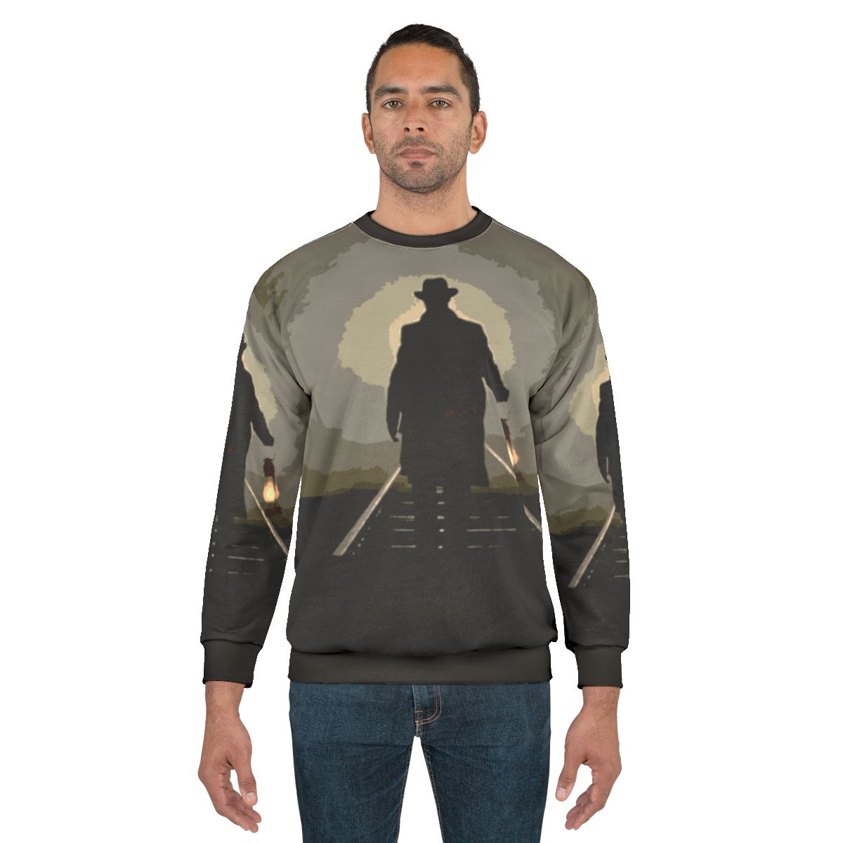 Sweatshirt featuring the classic western film "The Assassination of Jesse James"