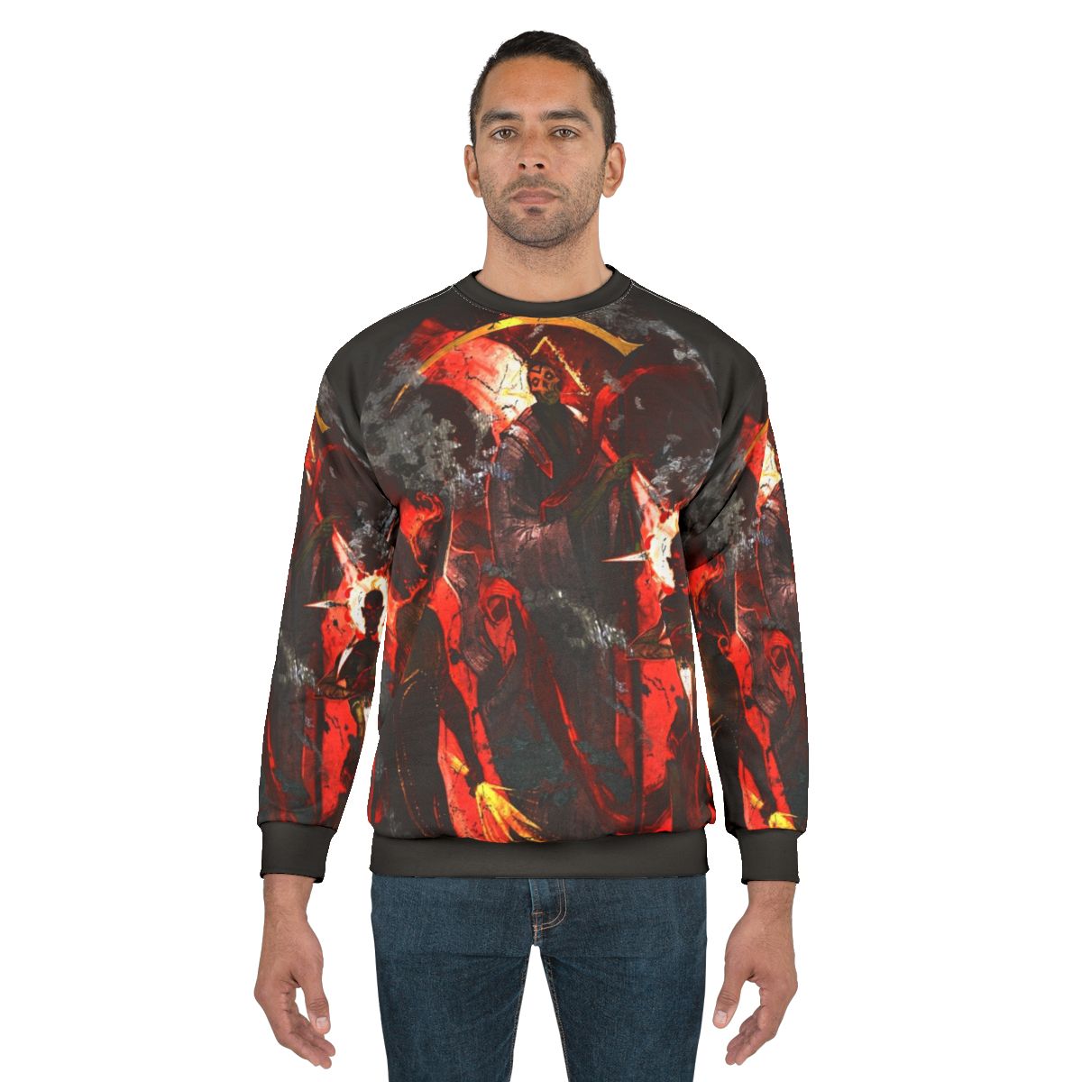 The Dead Three Mural Sweatshirt - Baldurs Gate 3 DnD Apparel