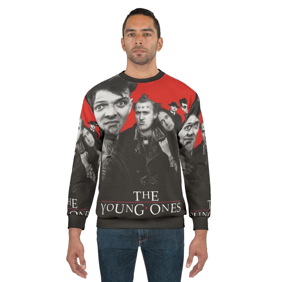 Retro The Young Ones 1980s Comedy Sweatshirt