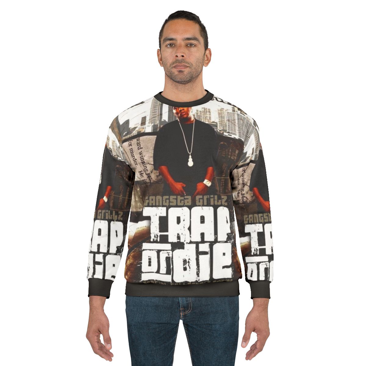 Trap Music Vintage Graphic Sweatshirt