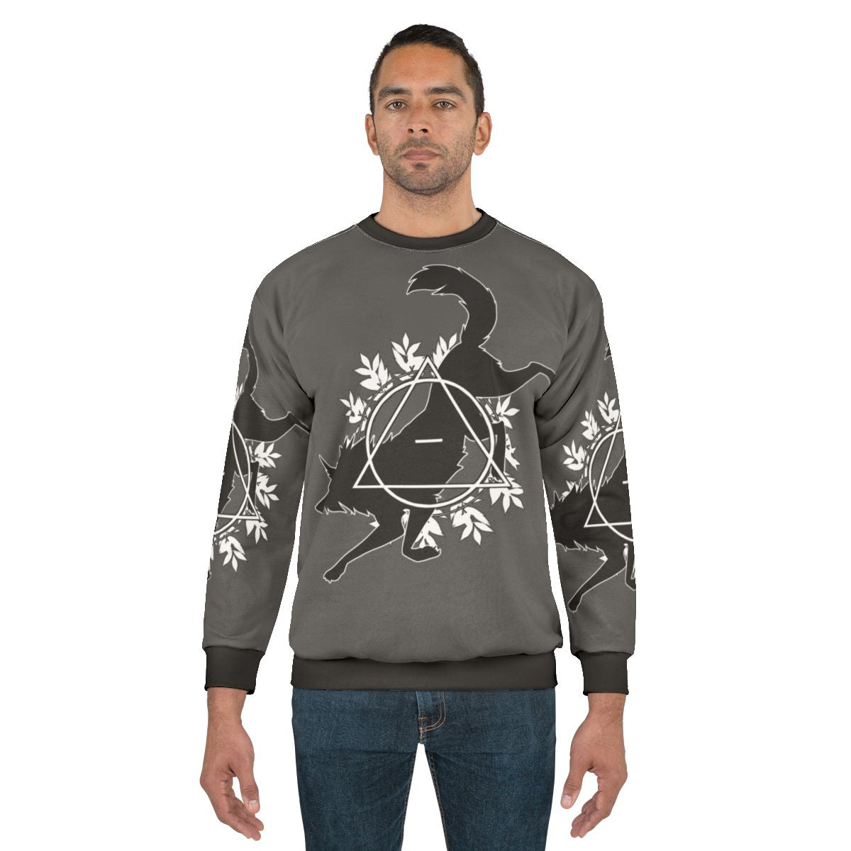 Theta Delta Canine Sweatshirt - Furry Animal Inspired Clothing