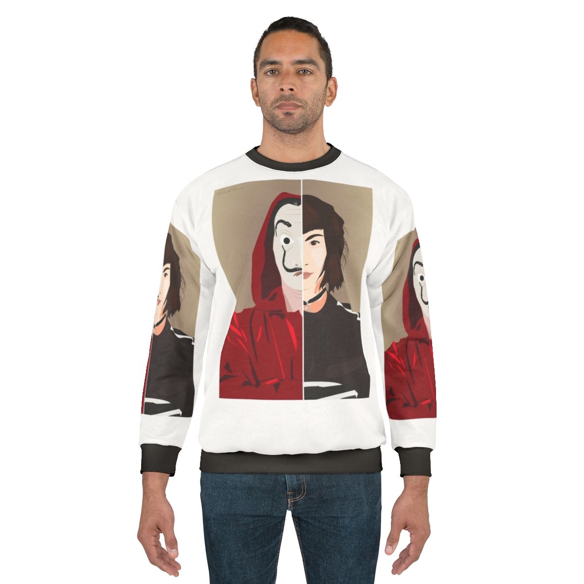 Tokyo Money Heist La Casa De Papel Anime-Style Sweatshirt