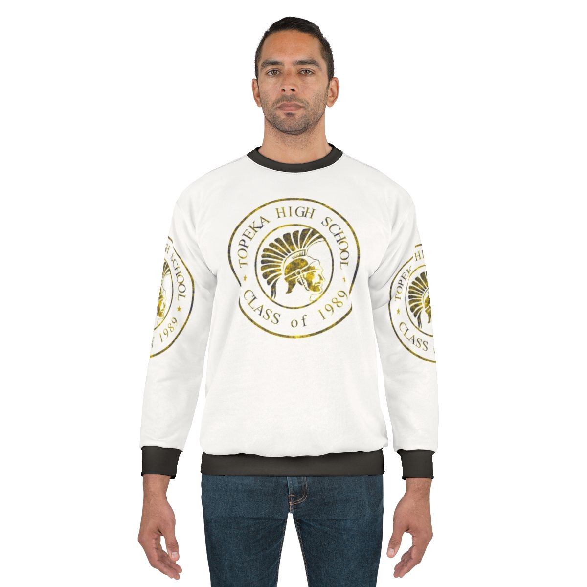 Topeka High School Class of 1989 Trojan Vintage Sweatshirt