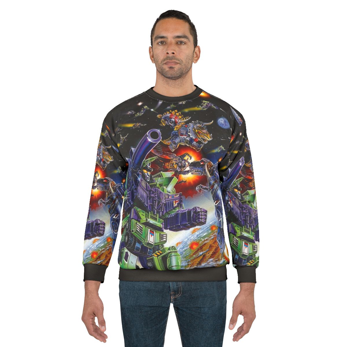 Transformers G1 Japanese Box Battle Sweatshirt