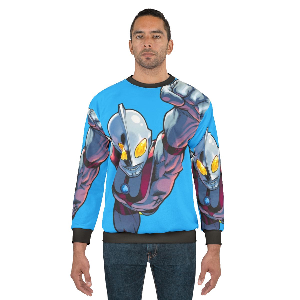 Ultraman Tokusatsu Inspired Sweatshirt