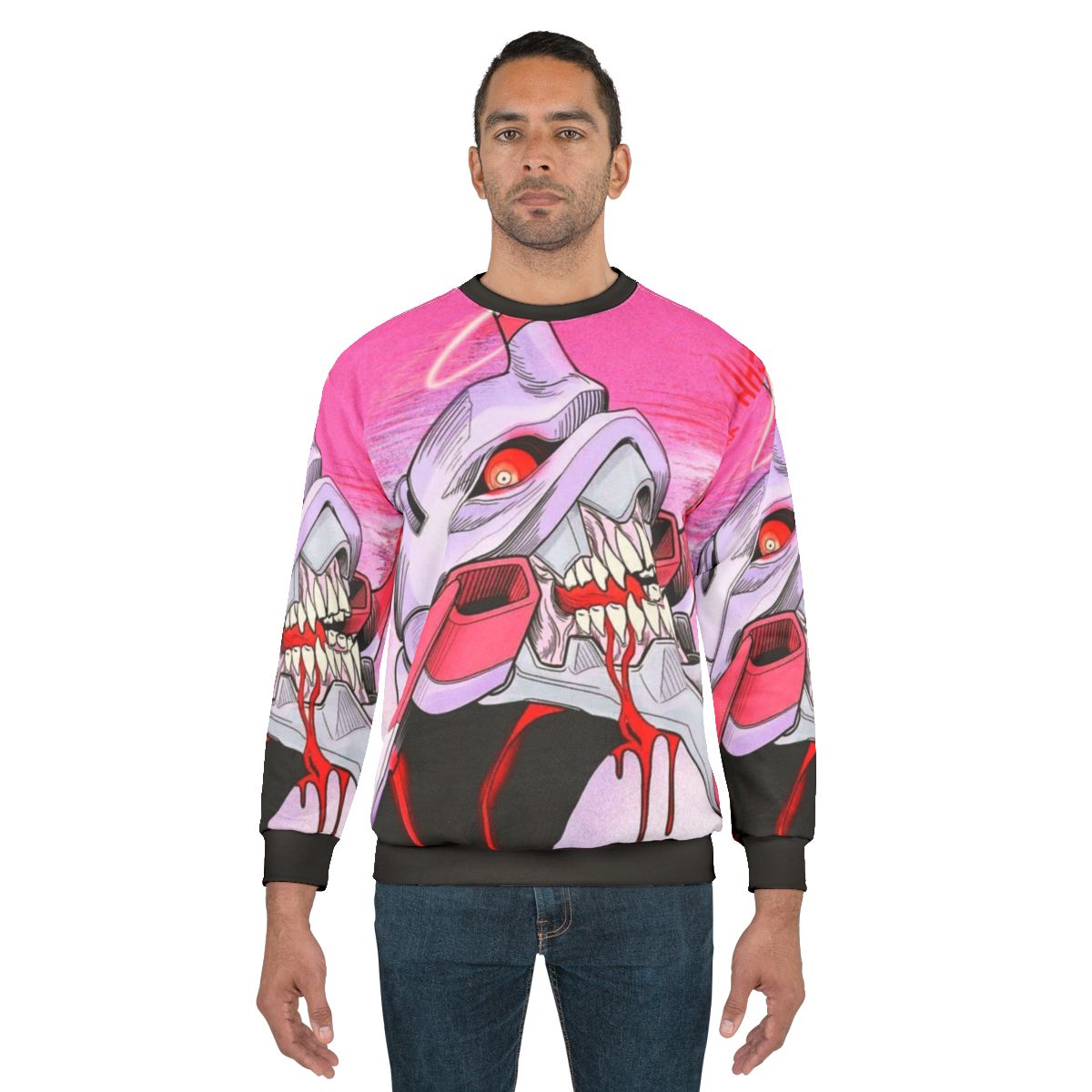 Neon Genesis Evangelion Unit 01 Sweatshirt