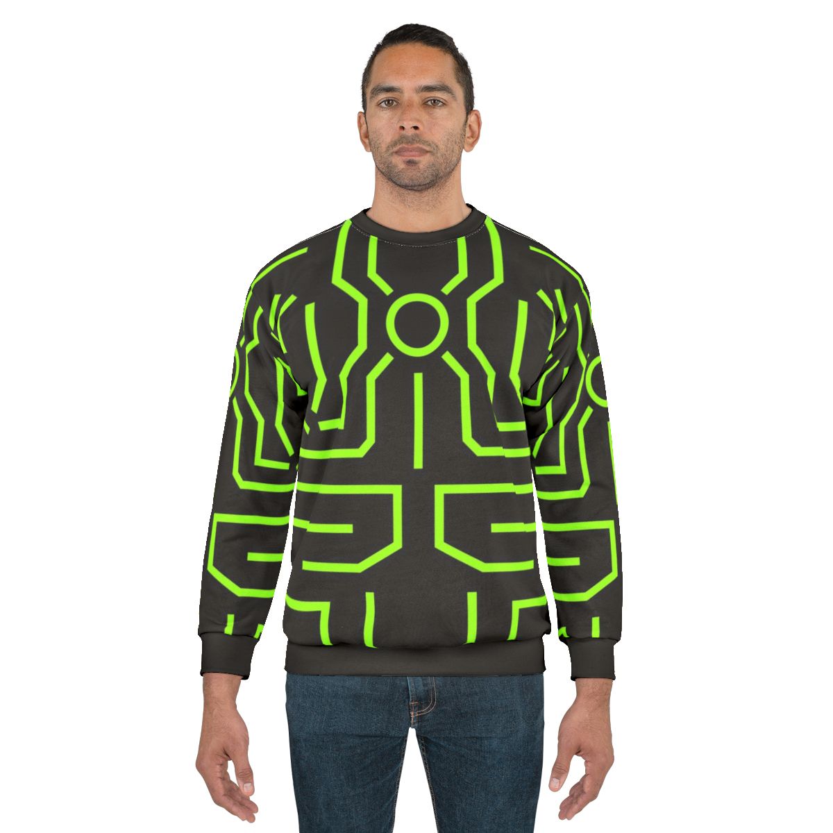 Ben 10 Upgrade Sweatshirt with Circuit Board Design