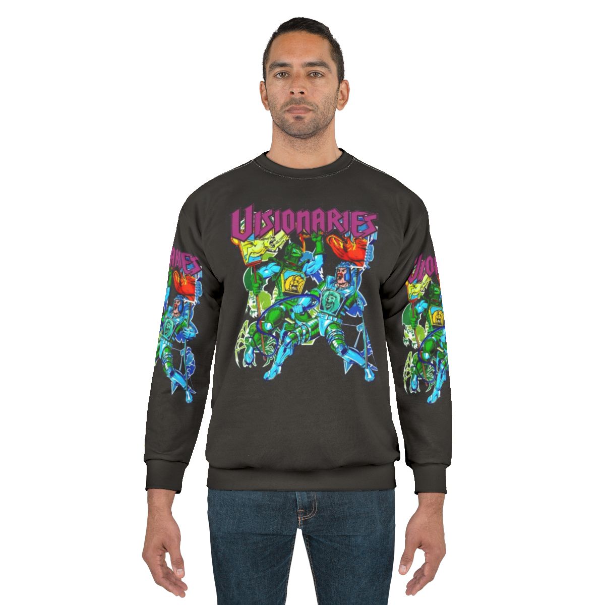 Visionaries 80s Psychedelic Sweatshirt