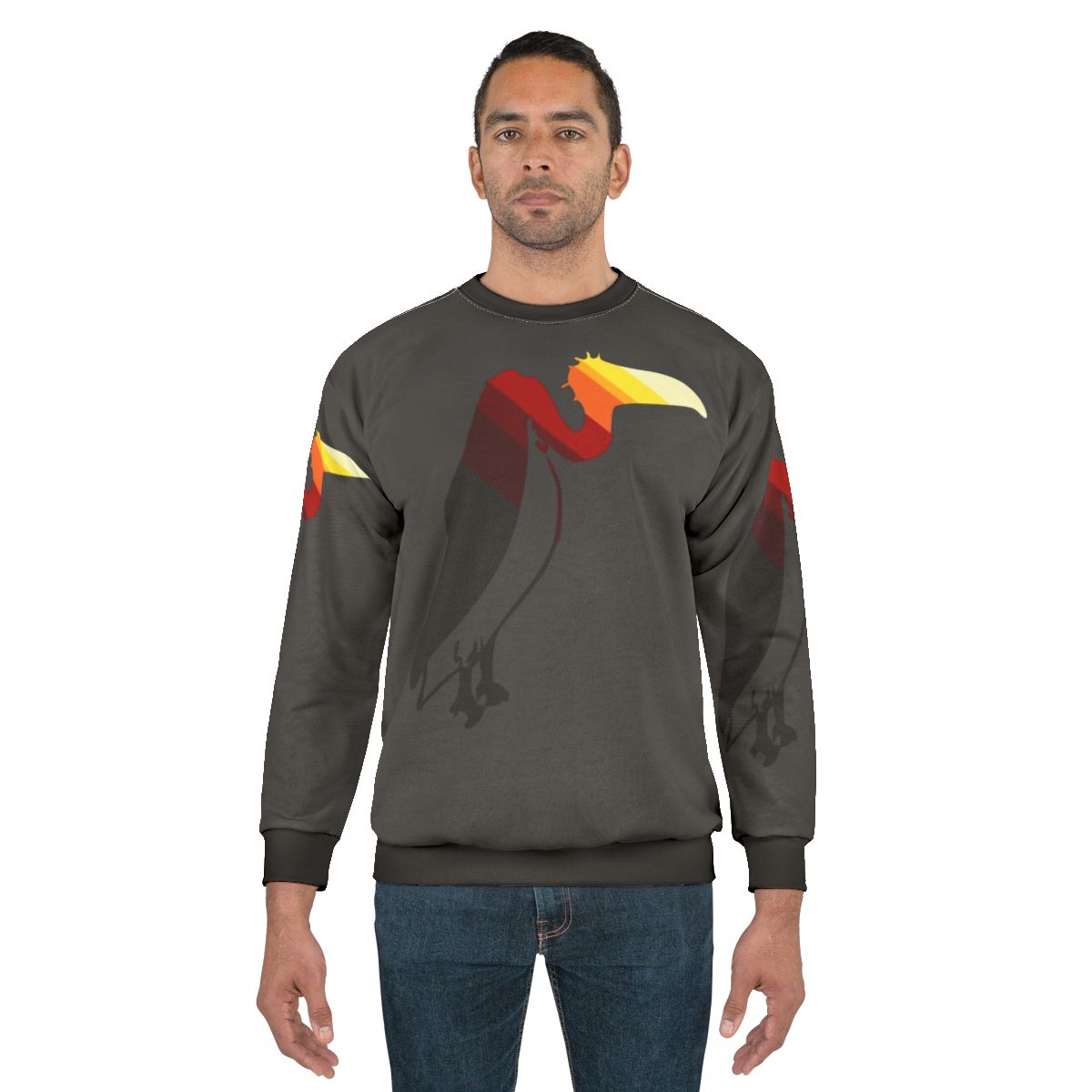 Legendary vulture animal art sweatshirt
