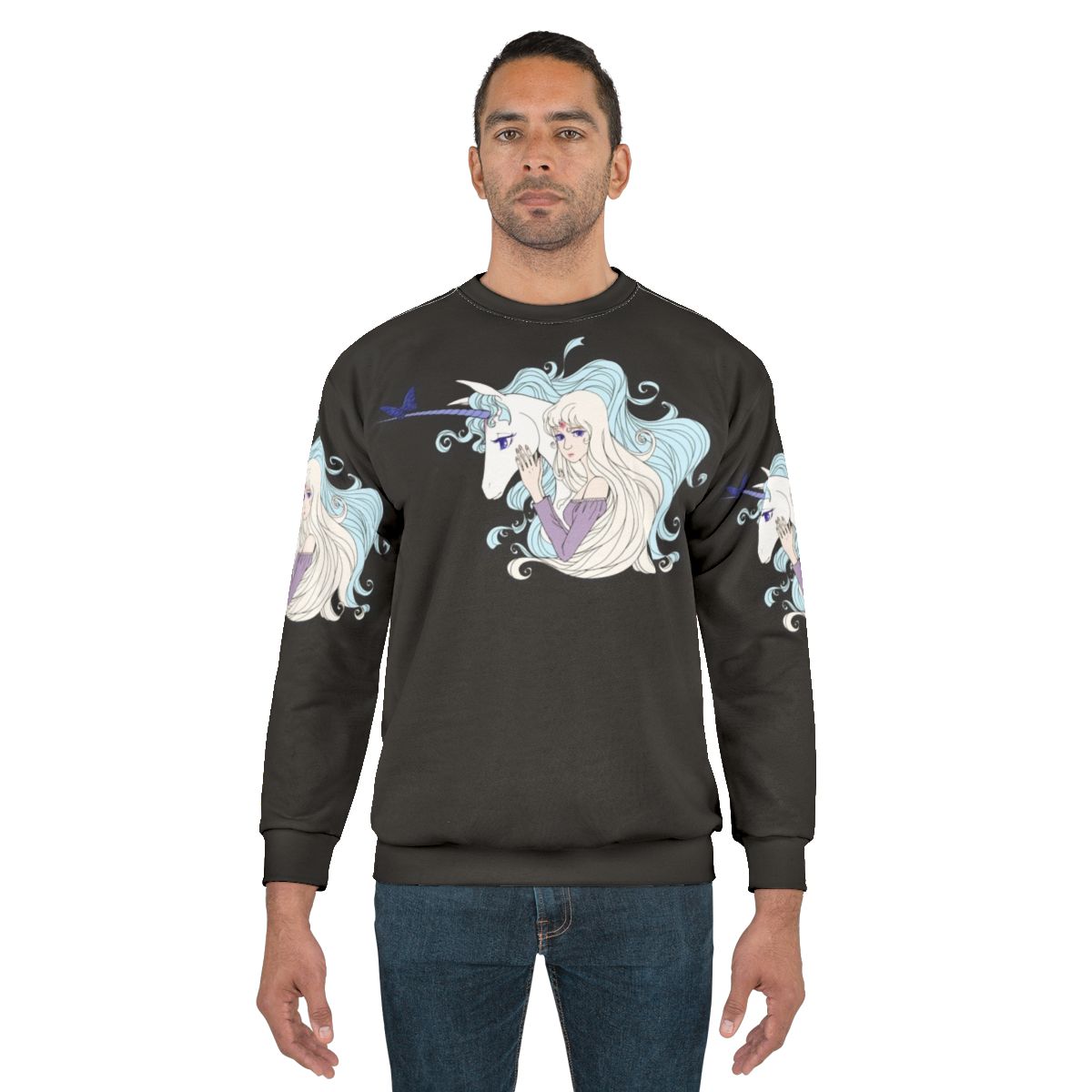 The Last Unicorn inspired unicorn sweatshirt