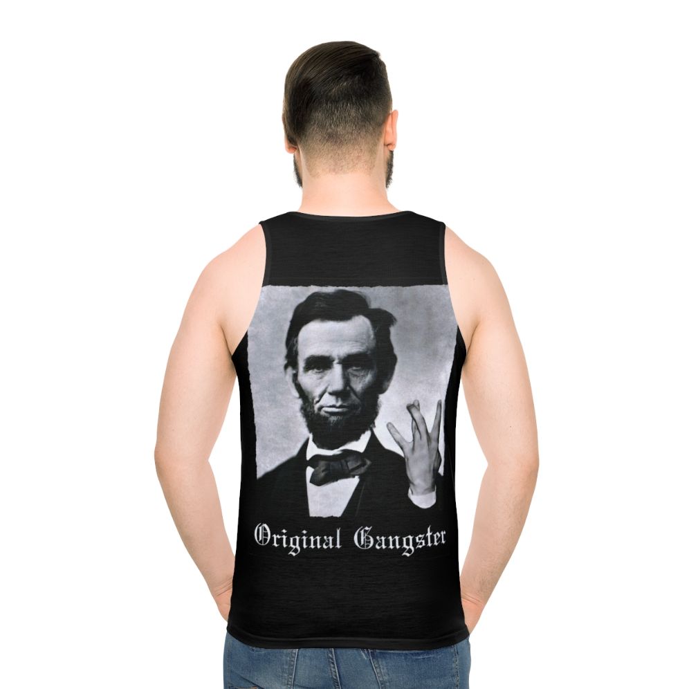Abraham Lincoln Original Gangster Unisex Tank Top
