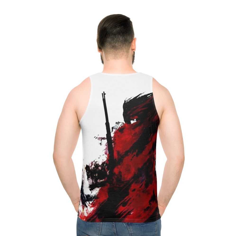 Abstract Valentine Unisex Tank Top
