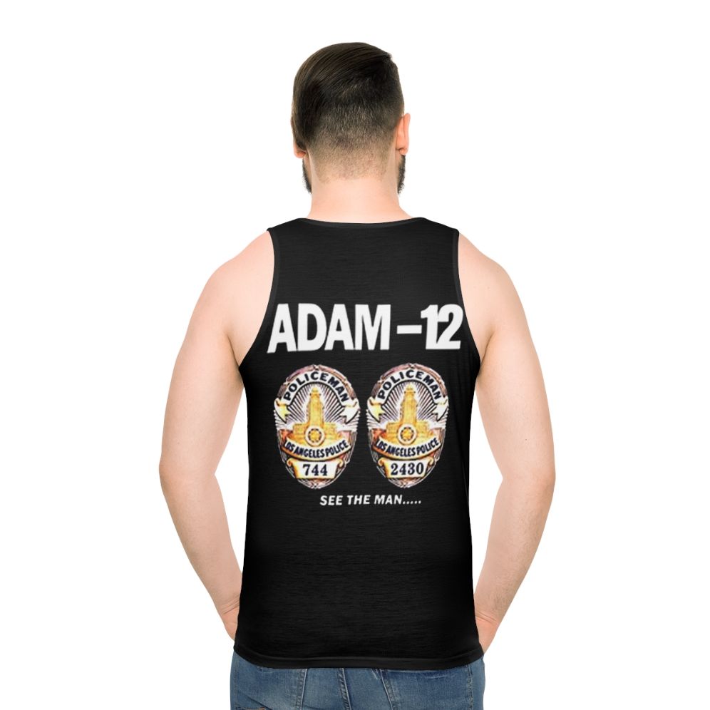 1970s Adam 12 TV Series Unisex Retro Tank Top