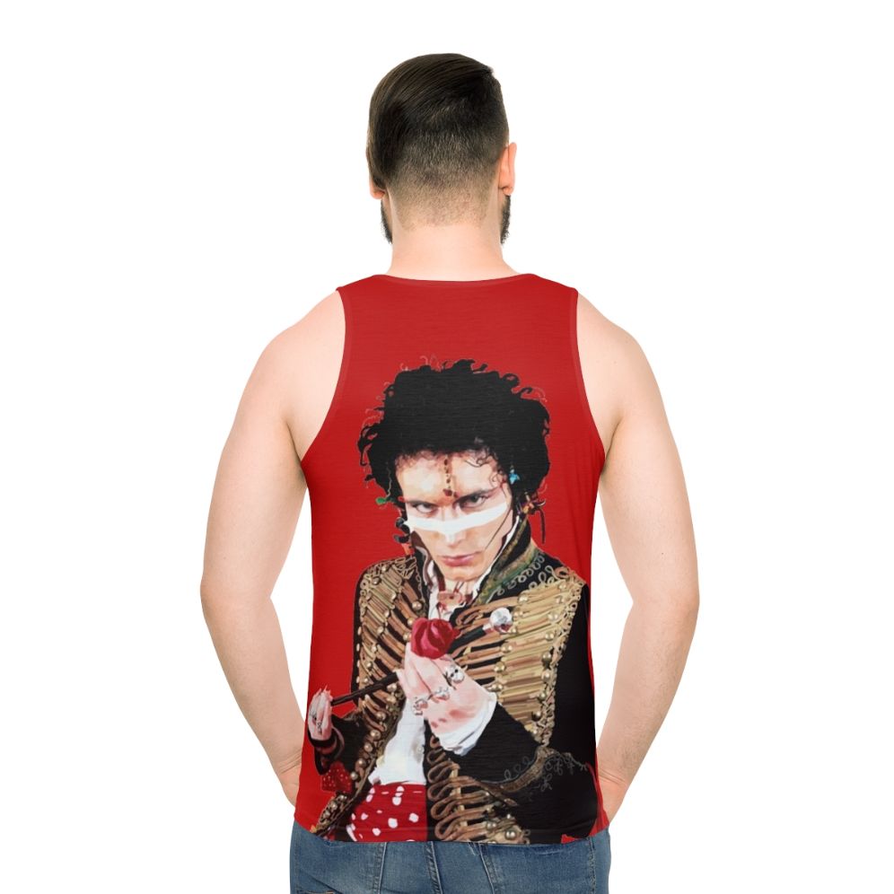 Adam Ant 80s punk fashion unisex tank top