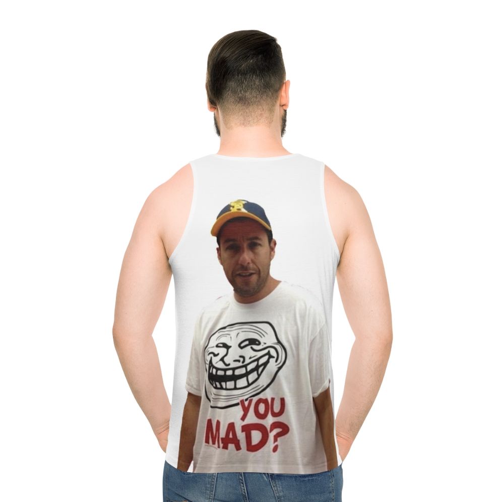 Adam Sandler Inspired Unisex Tank Top with "U Mad" Graphic