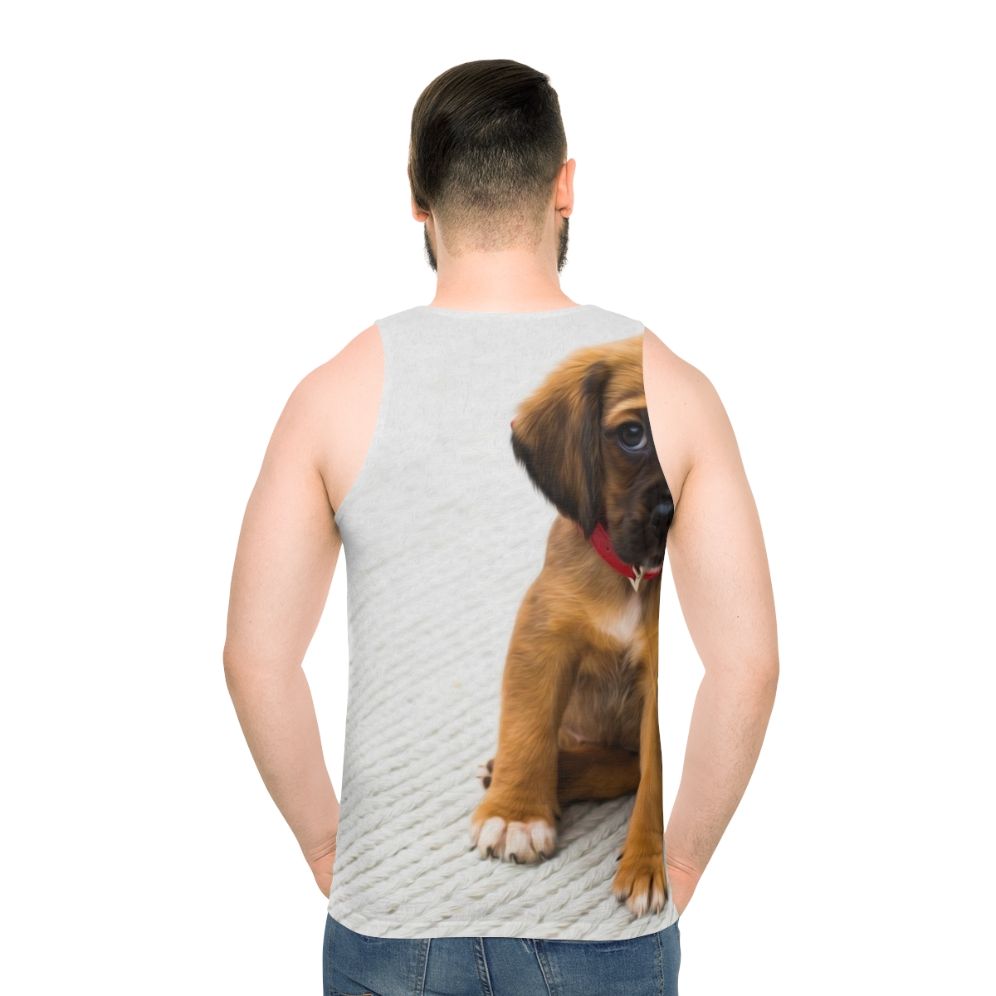 Adorable Puppy Dog Unisex Animal Tank Top
