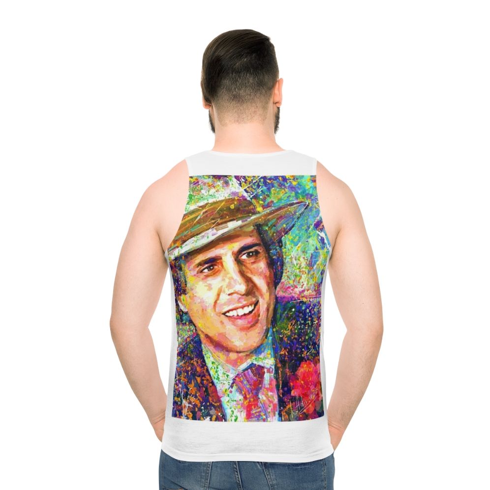 Adriano Celentano Dream Unisex Impressionist Tank Top