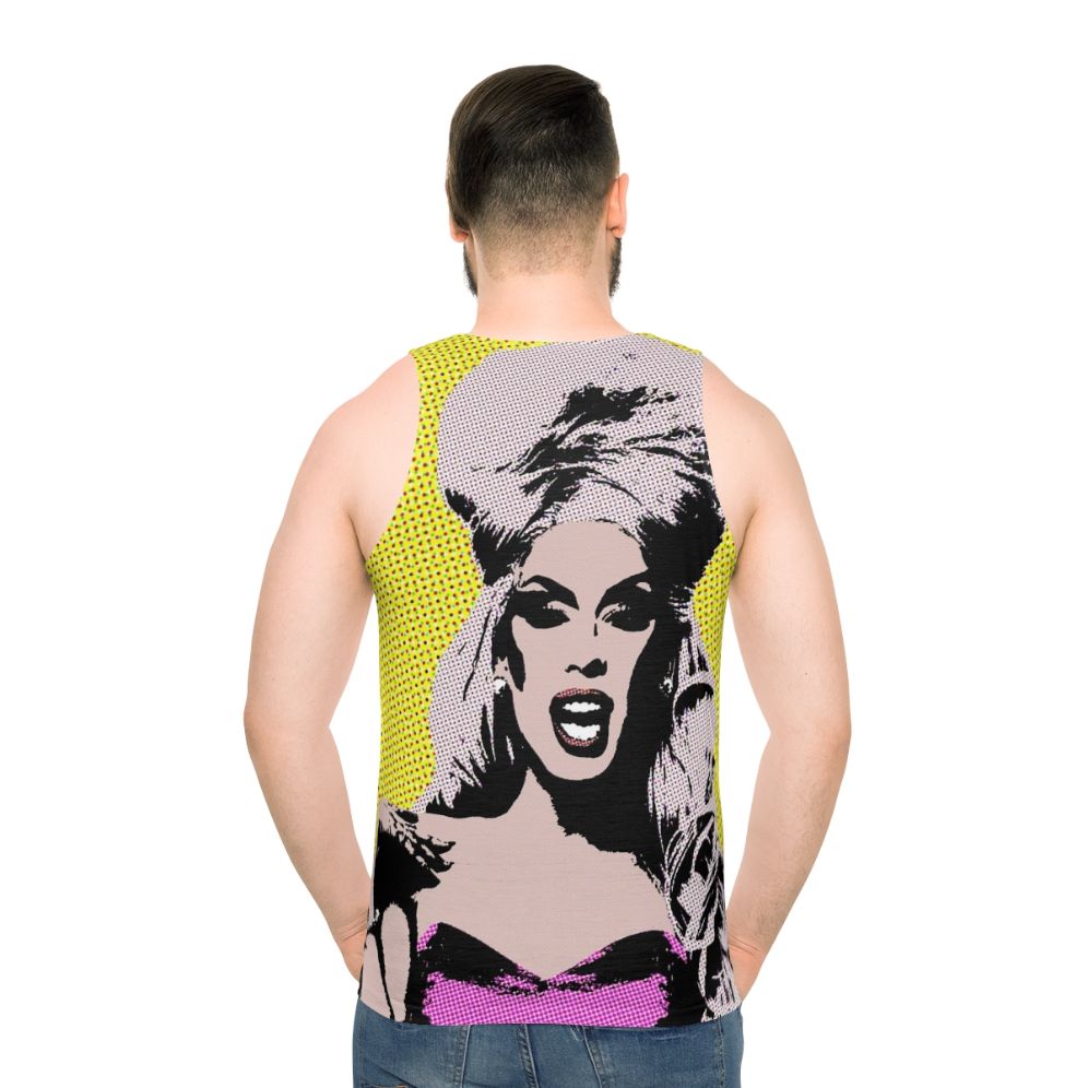 Alaska pop art unisex tank top