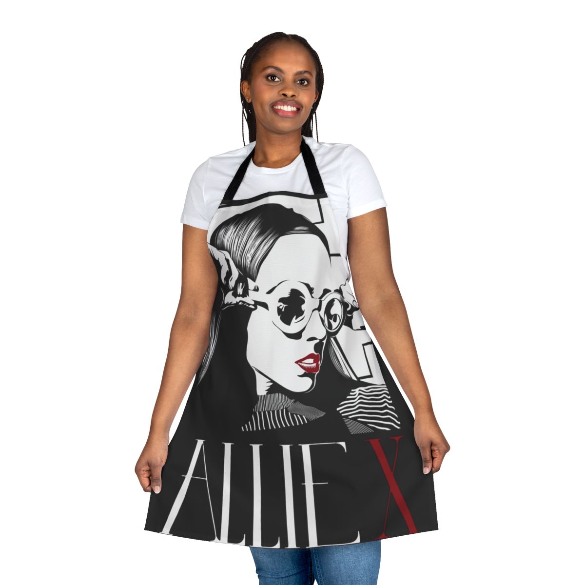Allie X Inspired Portrait Apron for Music Lovers