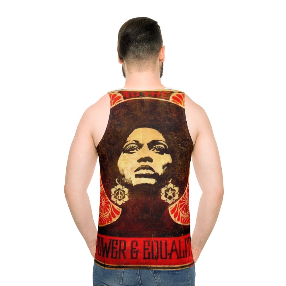 Angela Davis Black Panther Unisex Tank Top