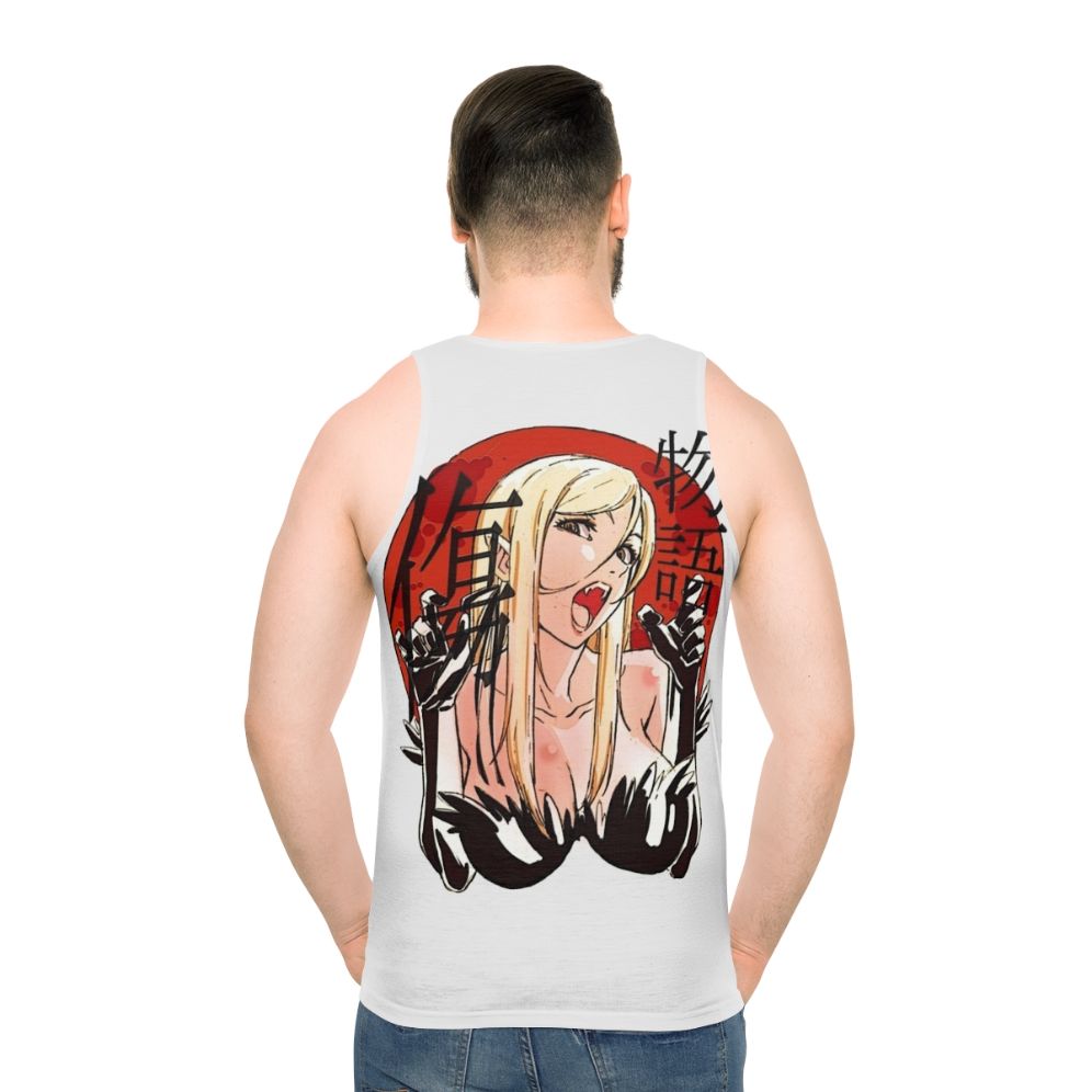 Anime Inspired Monogatari Series Kiss Shot Unisex Tank Top