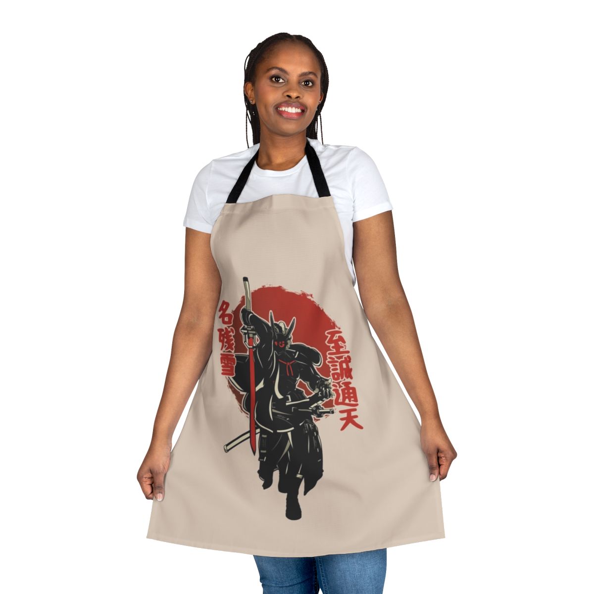 Anime-themed Nagoriyuki apron with detailed design, perfect for Guilty Gear fans