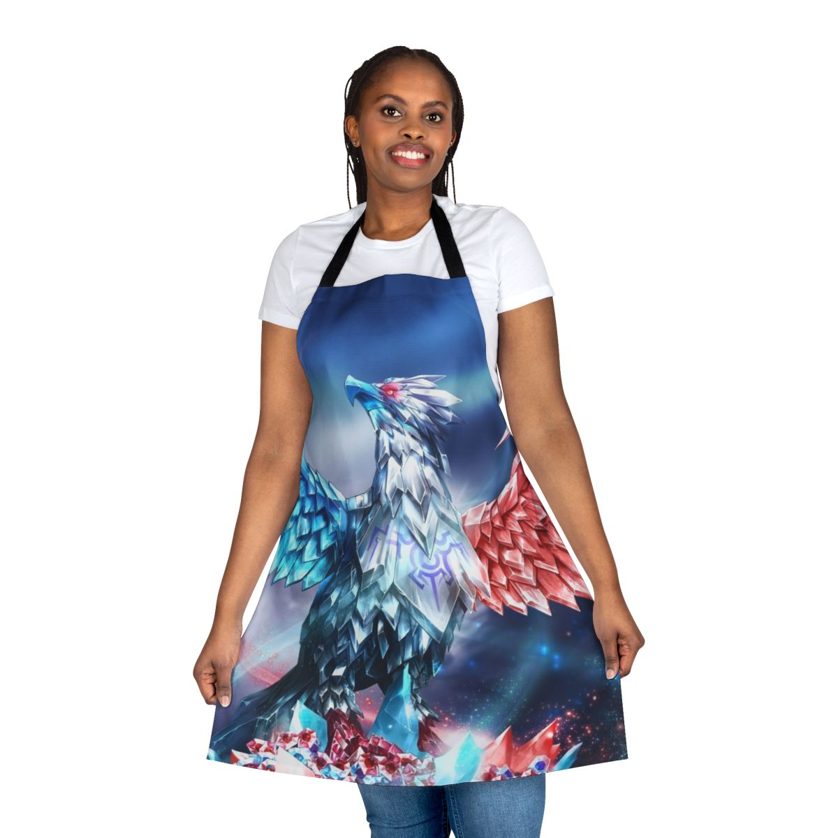 Anivia-themed apron featuring the League of Legends ranged champion, the Cryophoenix