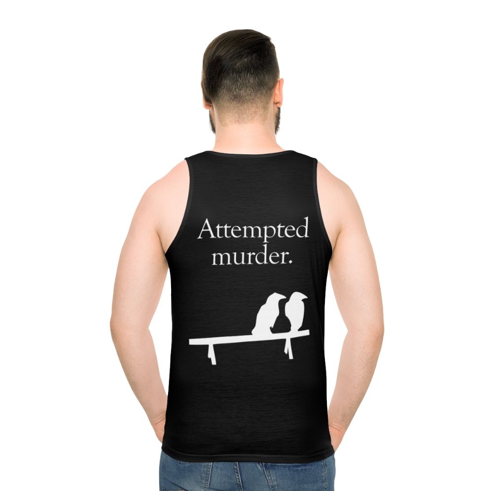 Attempted Murder Animal Print Unisex Tank Top