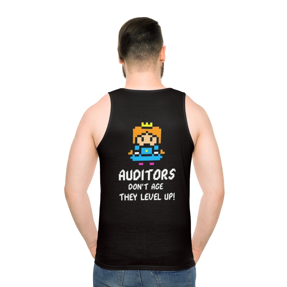 Auditors Don't Age, They Level Up - Unisex Tank Top