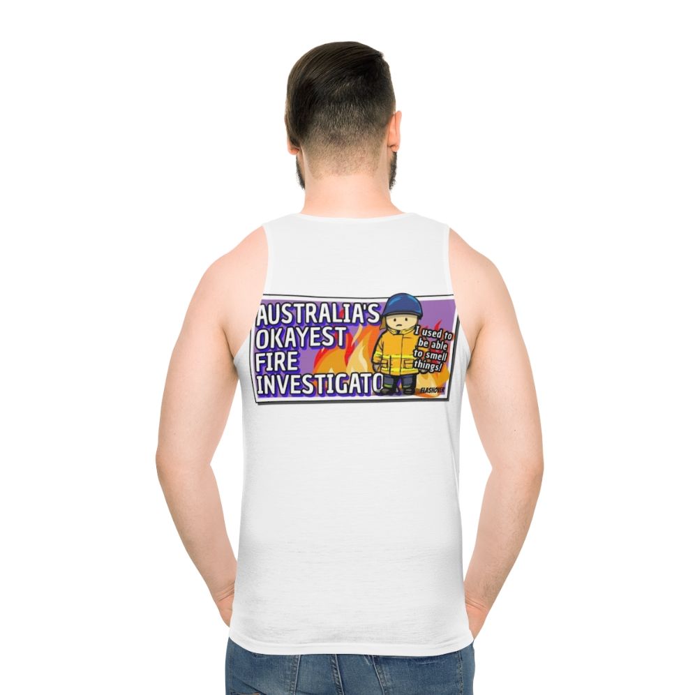 Australia's Okayest Fire Investigator Rural Unisex Tank Top
