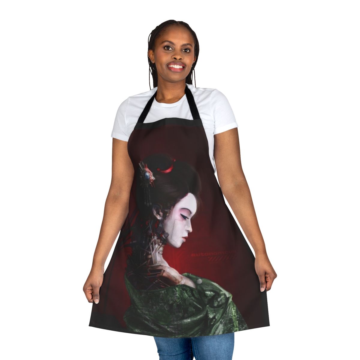 Autonomous Apron - Cyberpunk-inspired robot fashion accessory