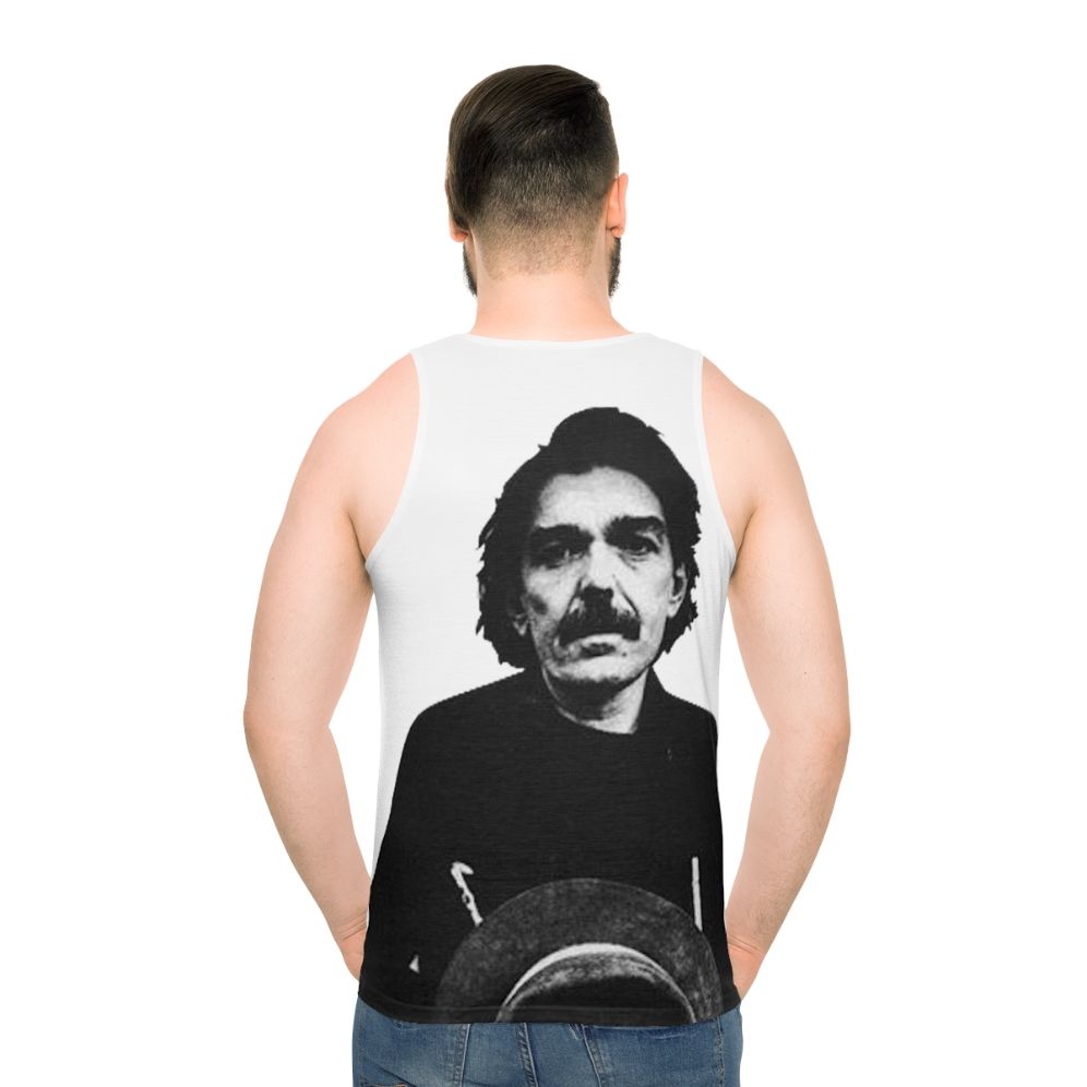 Avant garde unisex tank top with Captain Beefheart inspired design