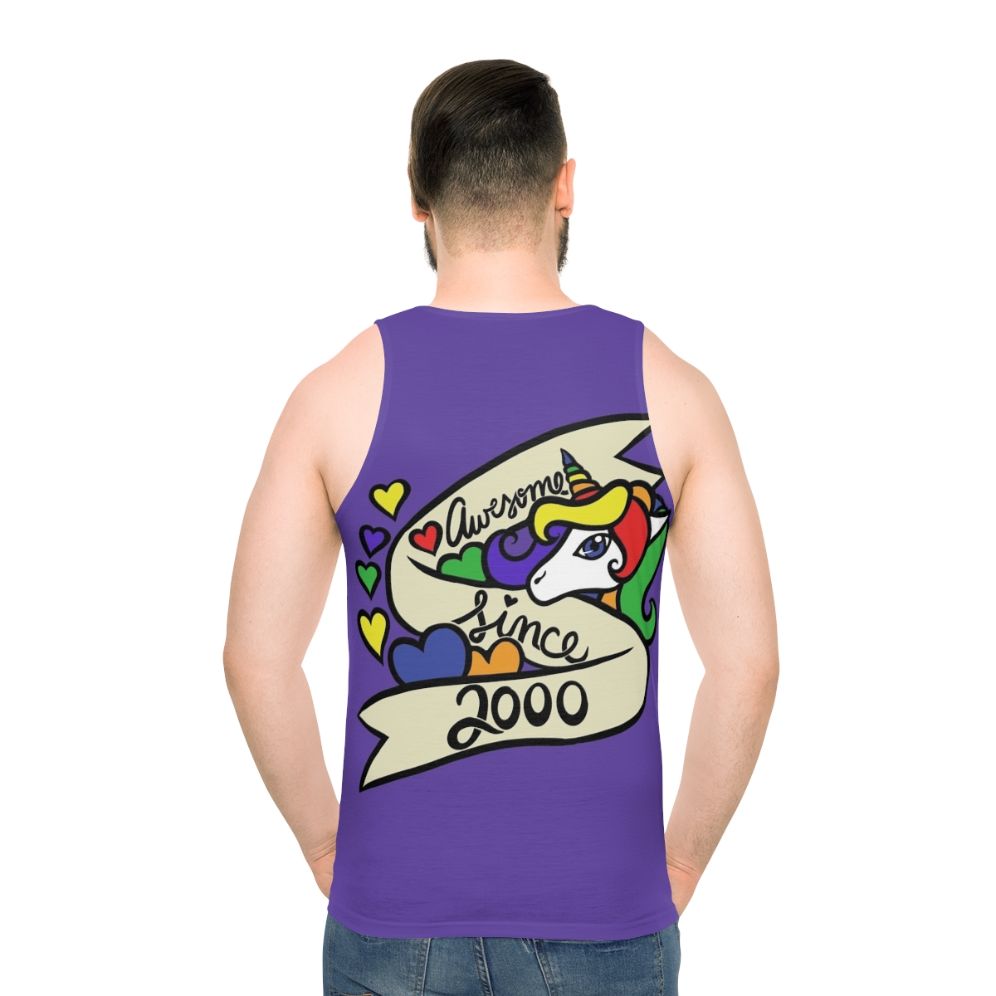 Awesome Since 2000 Unisex Birthday Tank Top