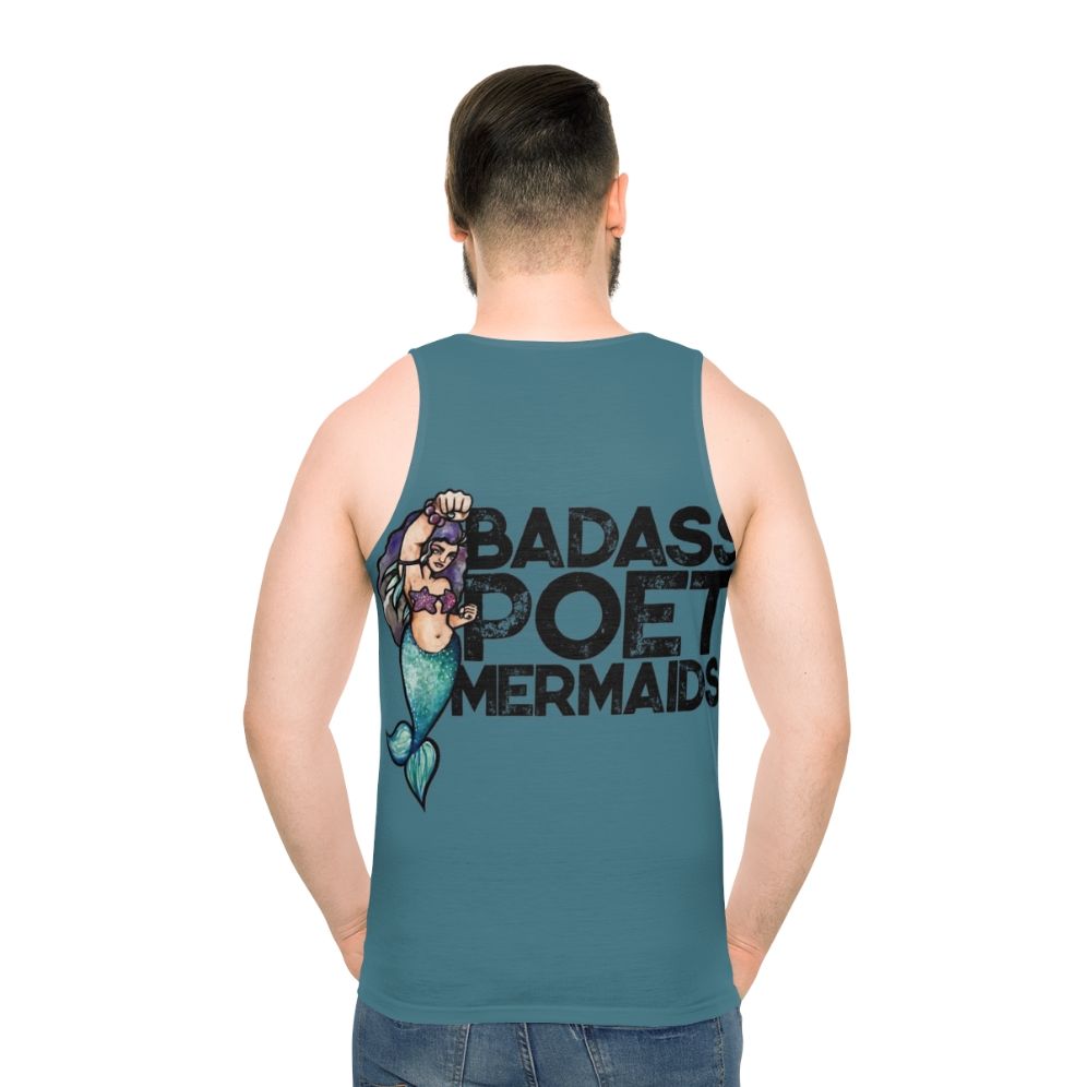 Badass Poet Mermaids Unisex Tank Top