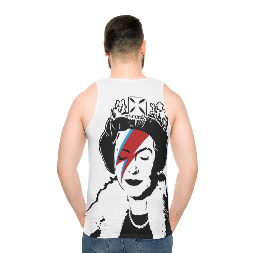 Banksy God Save The Queen Unisex Tank Top