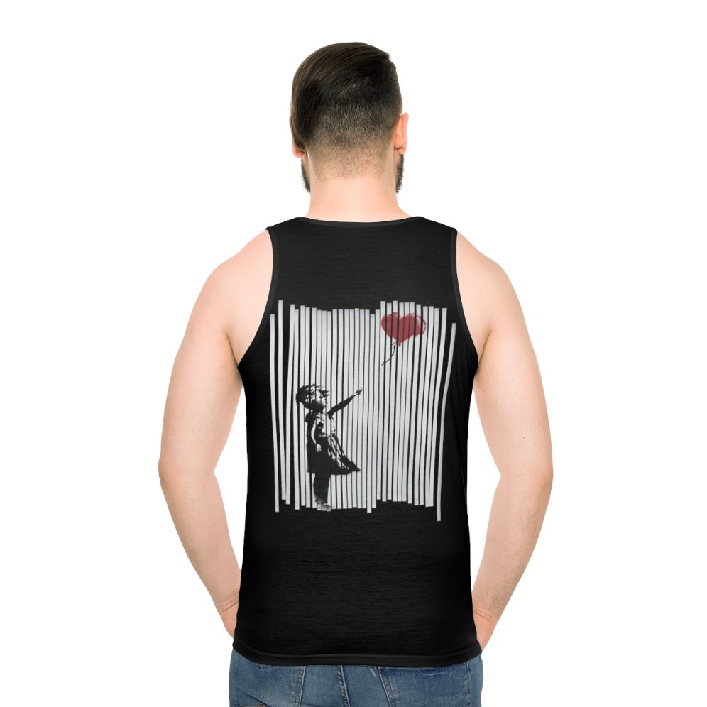 Banksy Shredded Balloon Girl Unisex Tank Top