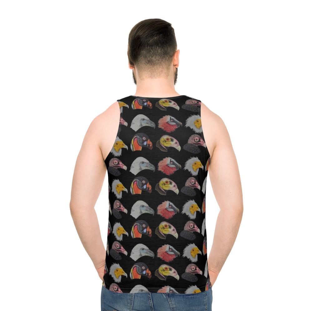 Bearded vulture unisex tank top