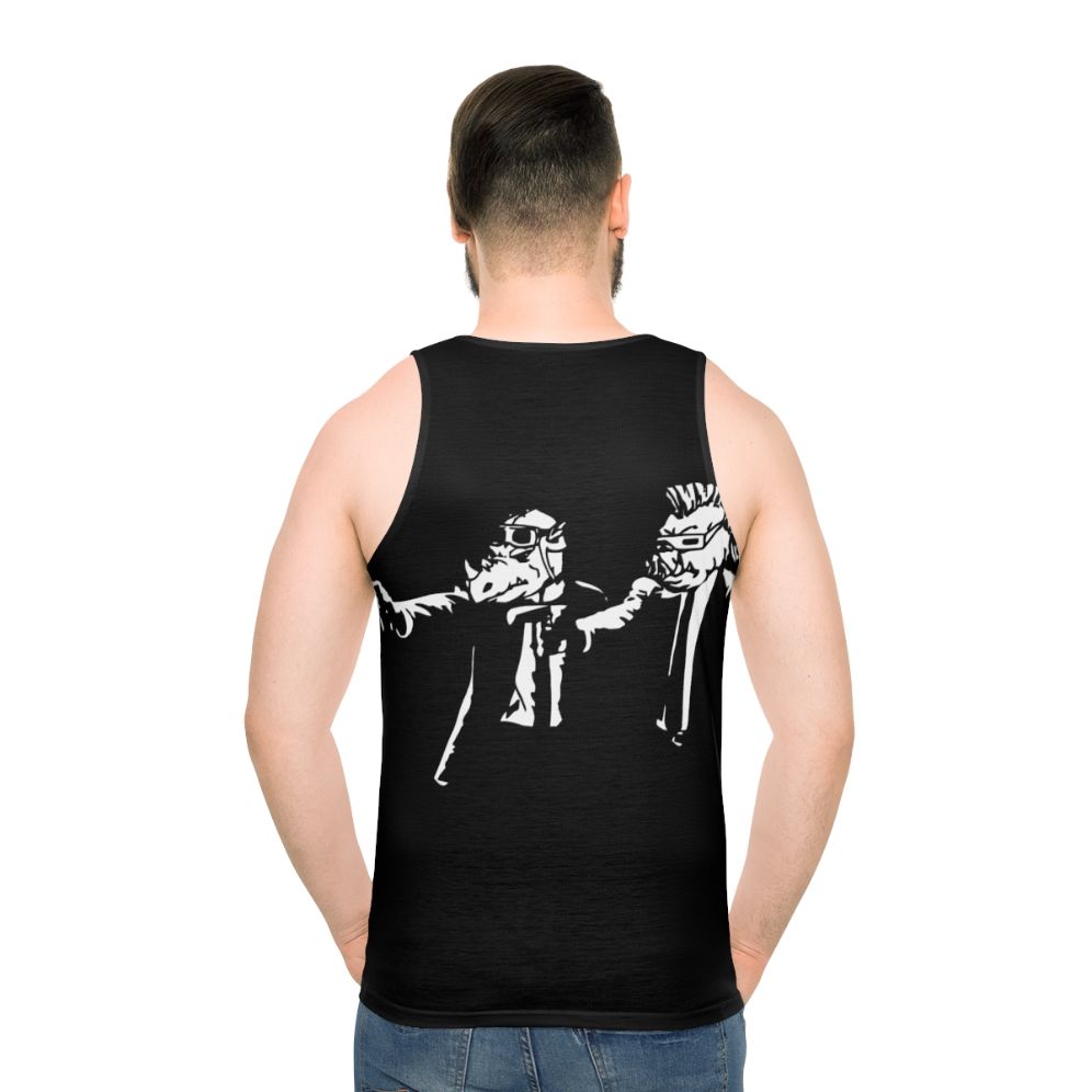 Bebop & Rocksteady Thug Life Pulp Fiction Mashup Unisex Tank Top