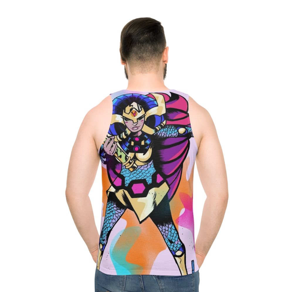 Big Barda female superhero unisex tank top