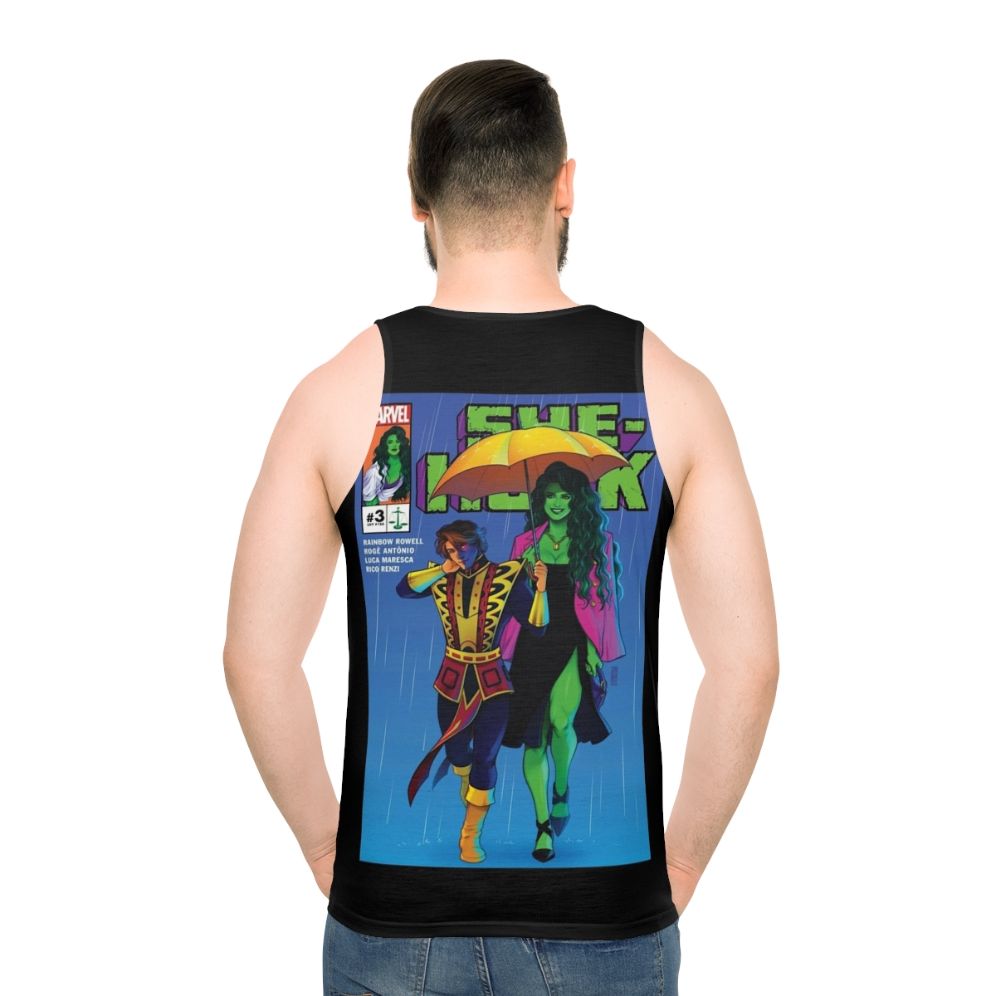 Big Green Hero Unisex Tank Top