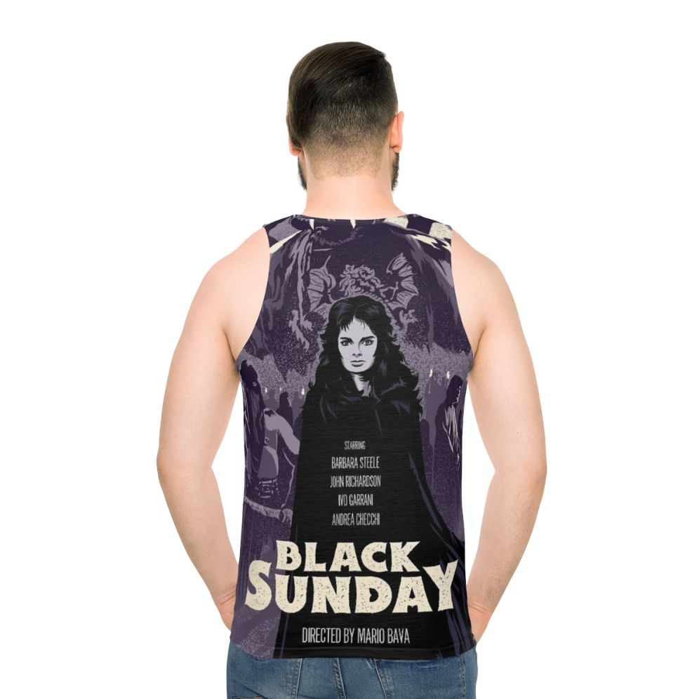 Black Sunday Horror Themed Unisex Tank Top