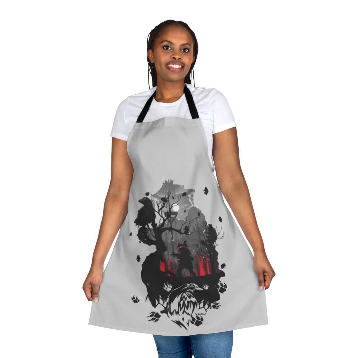 Bloodhound-themed apron for Apex Legends enthusiasts