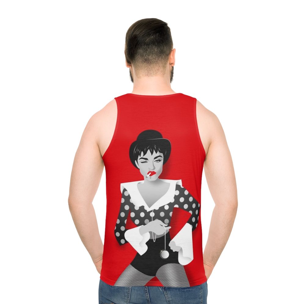 Bowler Hat Polka Dot Womens Tank Top