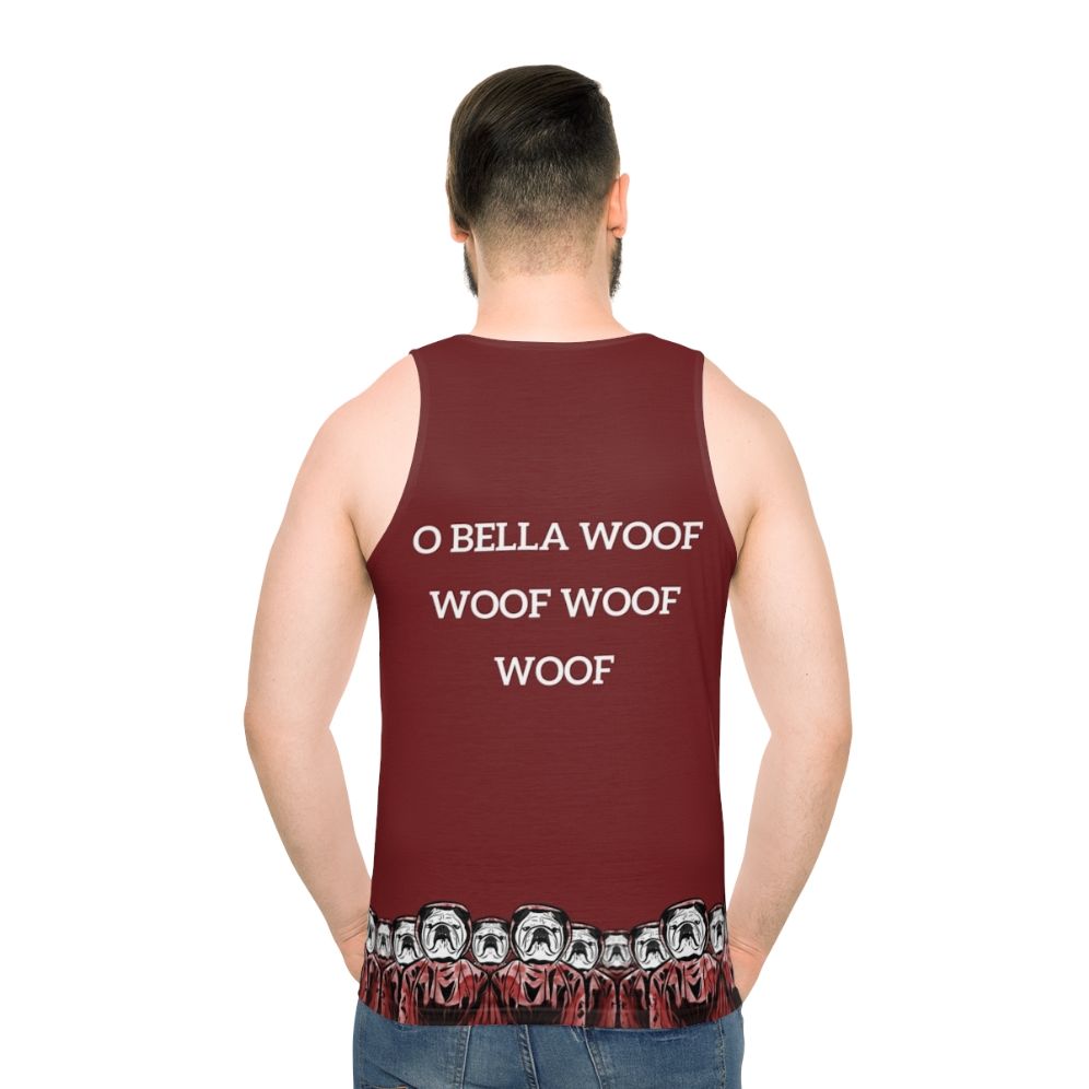 Bulldog Money Heist Bella Ciao Gang Unisex Tank Top