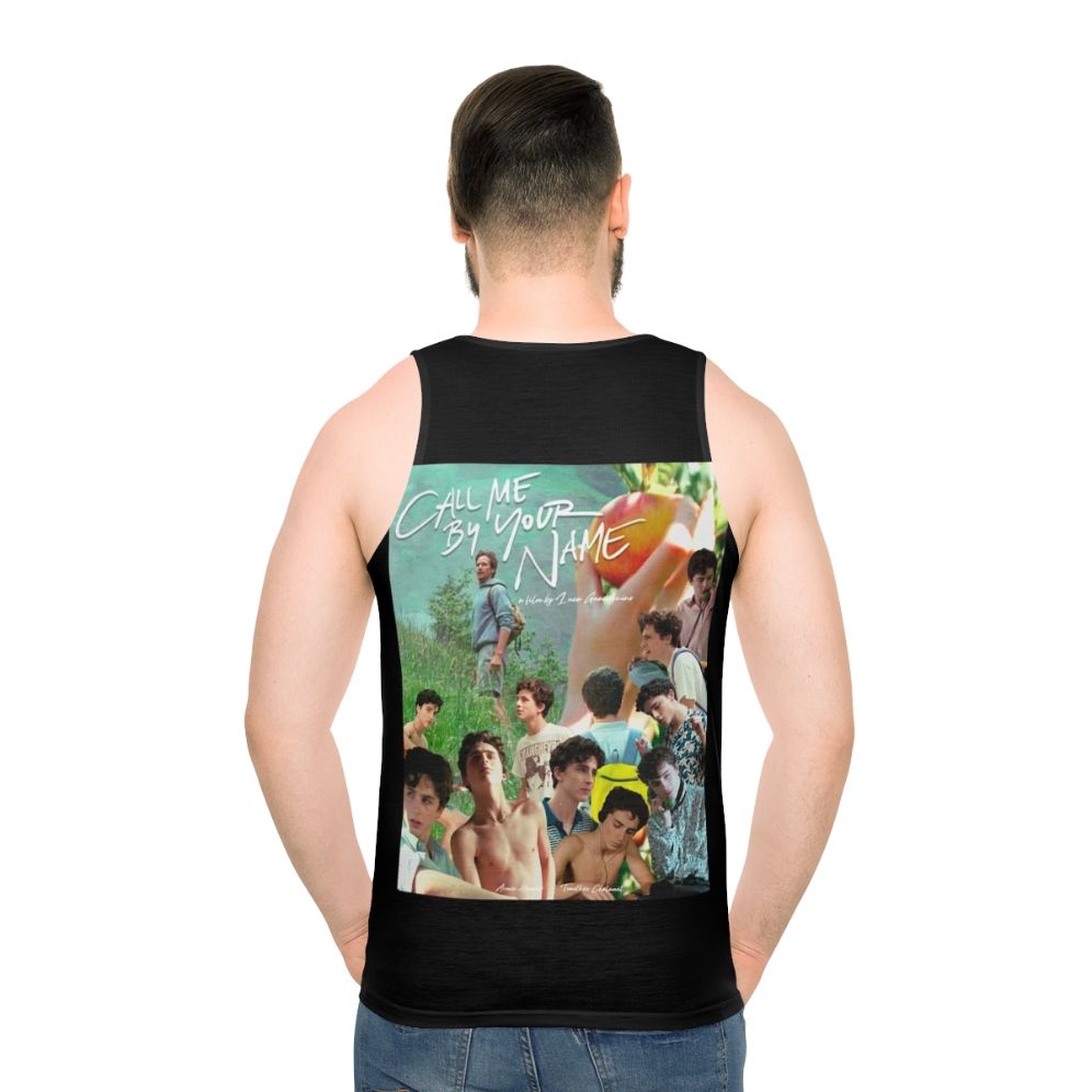 Call Me By Your Name Unisex Tank Top Featuring Timothée Chalamet and Armie Hammer
